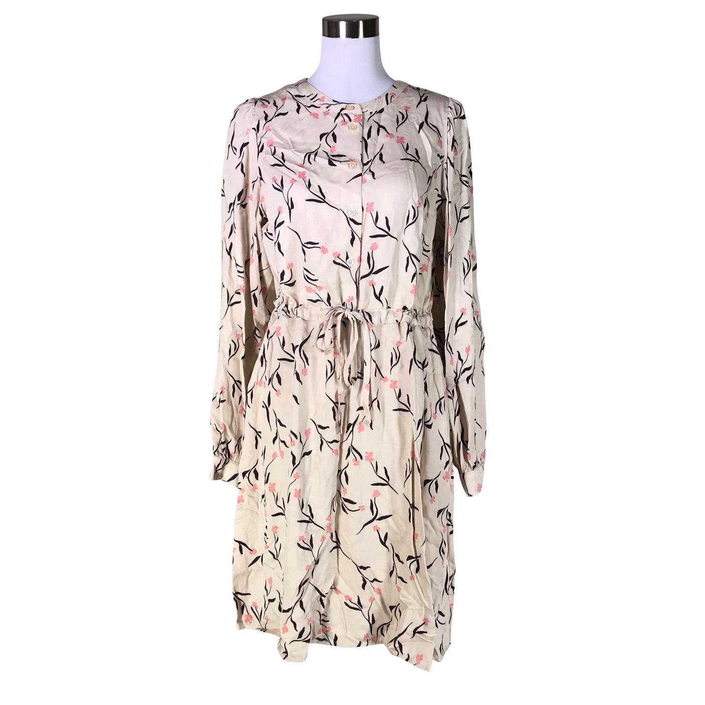 Naisten Nanso - Sifonkimekko, koko 38 - Beige (1)