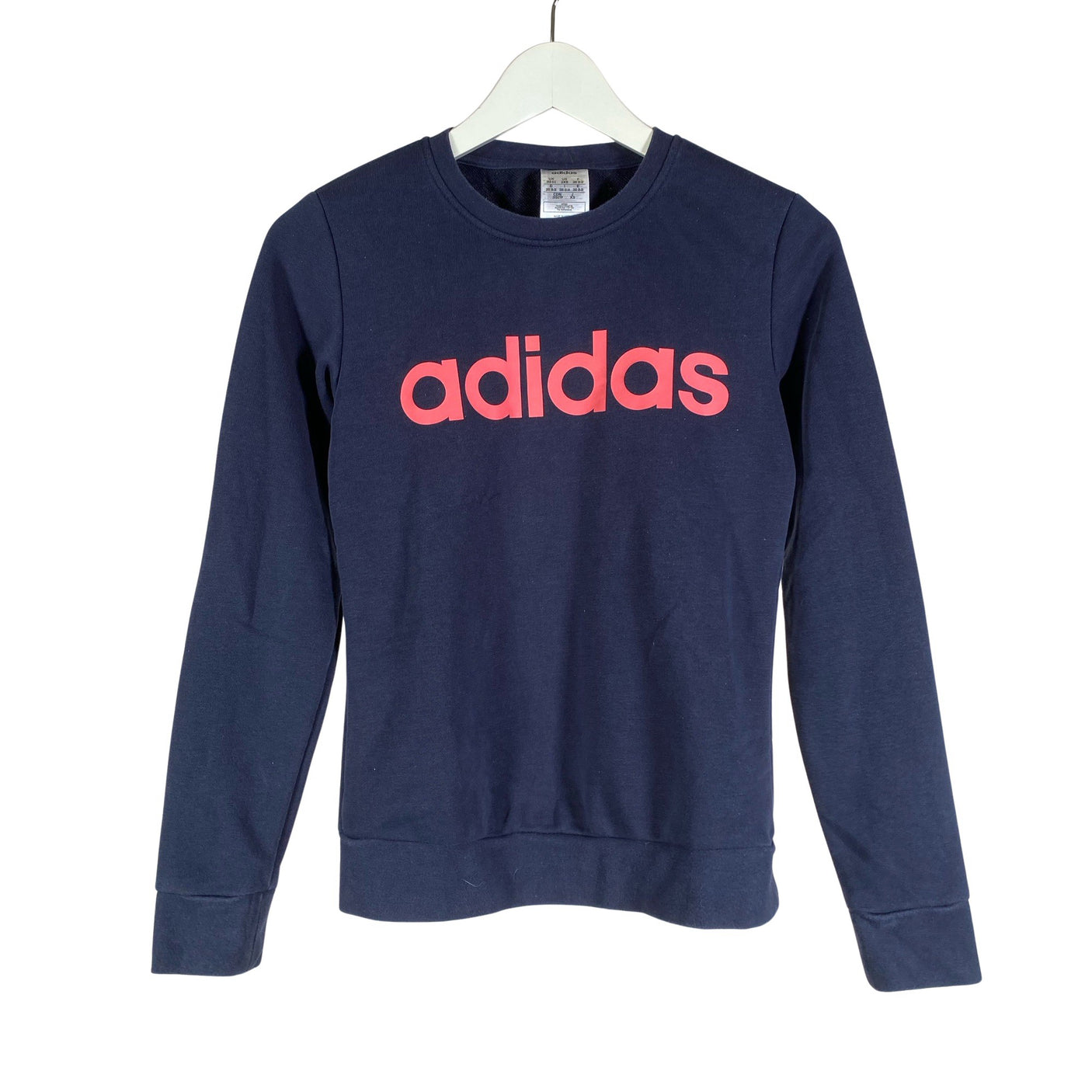 Naisten Adidas - Collegepaita, koko 32 - Sininen (1)