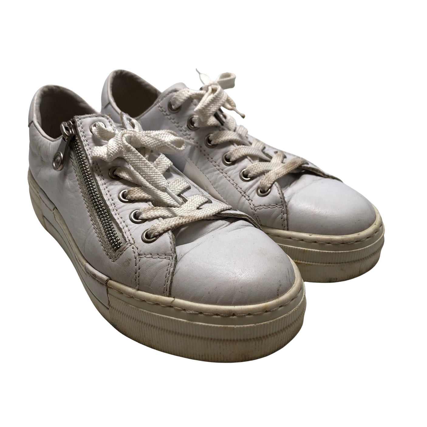 Naisten Rieker - Tennarit, koko 38 - Valkoinen (2)