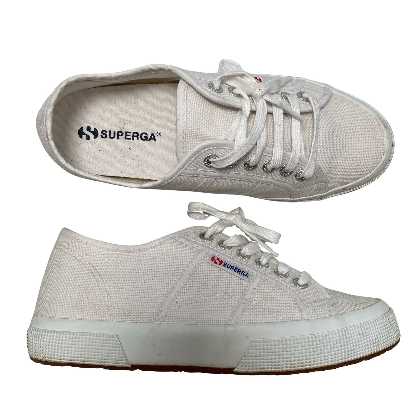 Naisten Superga - Tennarit, koko 39 - Valkoinen (1)
