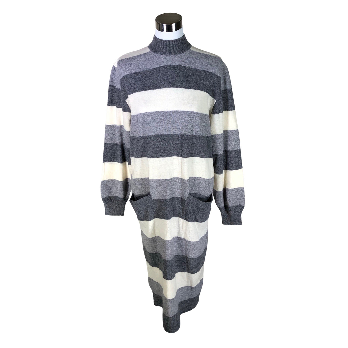 Naisten Vogue - Neulemekko, koko 40 - Harmaa (1)