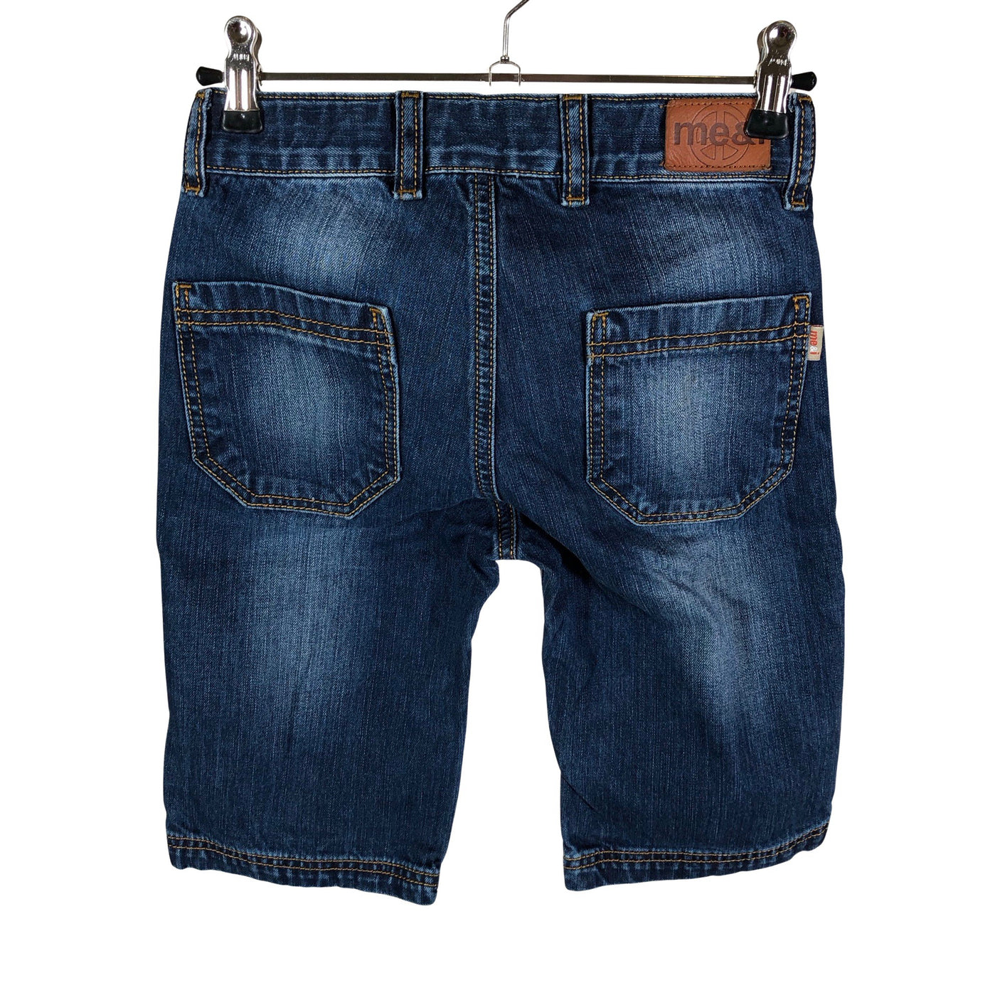 Unisex me&i - Farkkushortsit, koko 122 - 128 - Sininen (2)