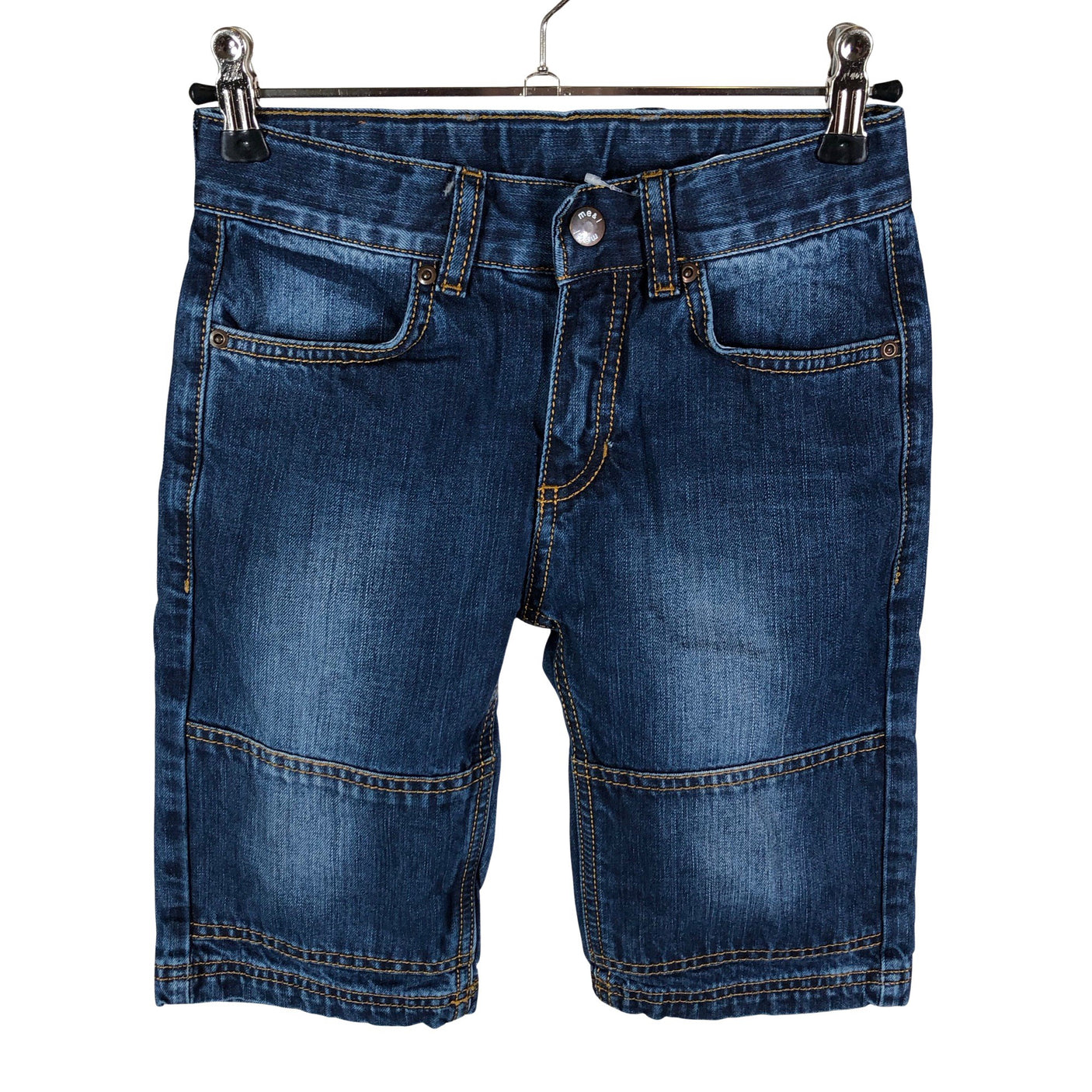 Unisex me&i - Farkkushortsit, koko 122 - 128 - Sininen (1)