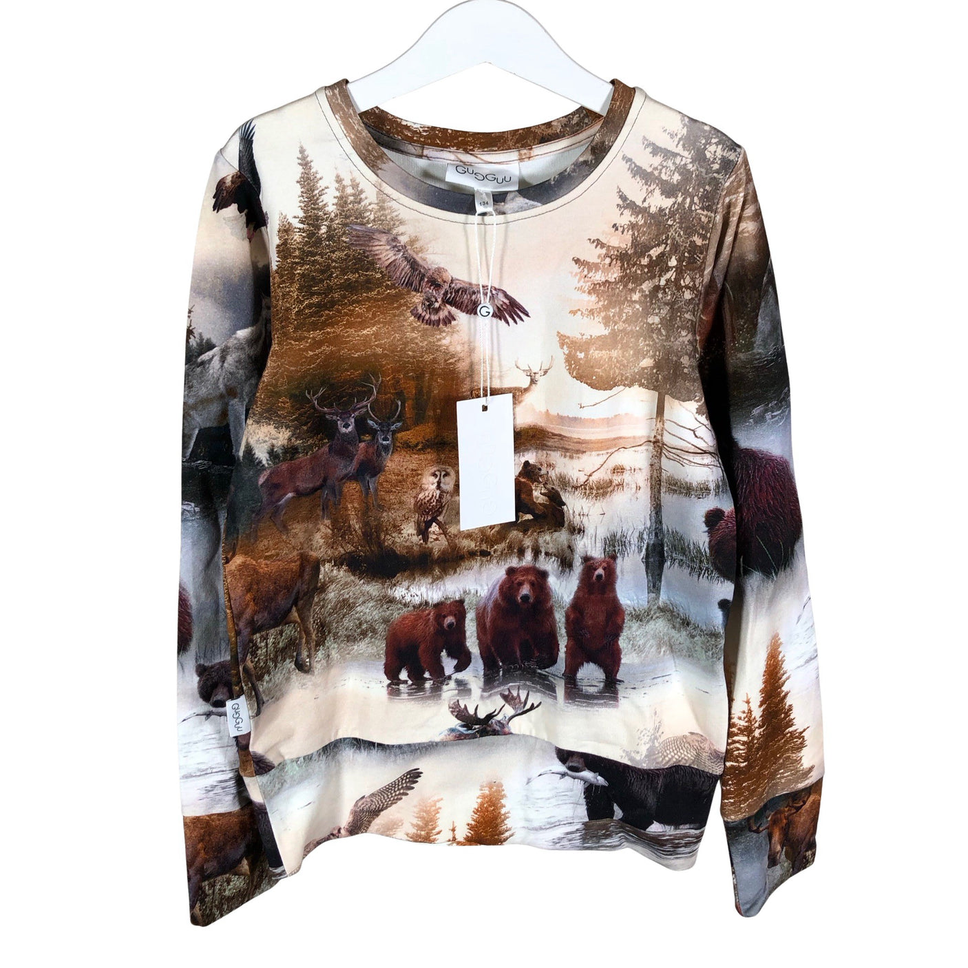 Unisex Gugguu - Collegepaita, koko 128 - 134 - (1)