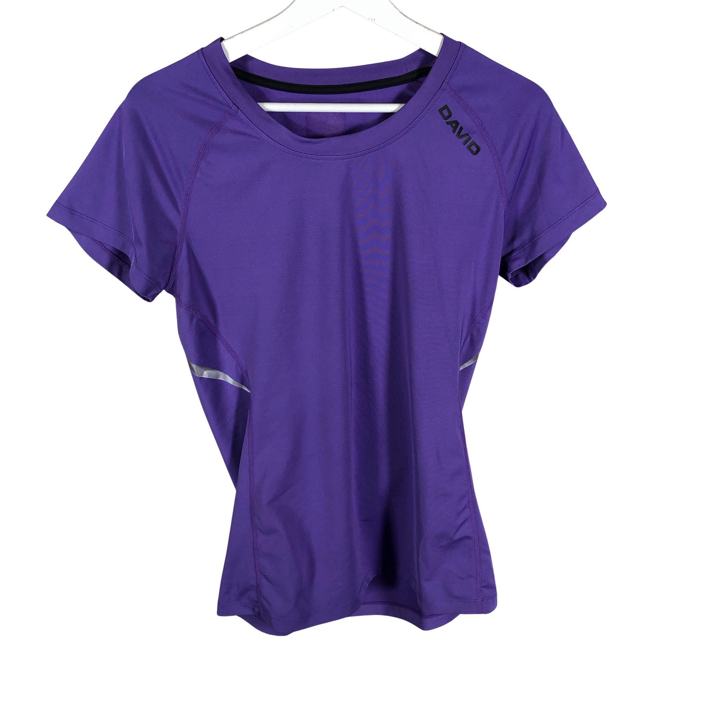 Naisten David - Urheilupaita, lyhyet hihat, koko 36 - Sininen (1)