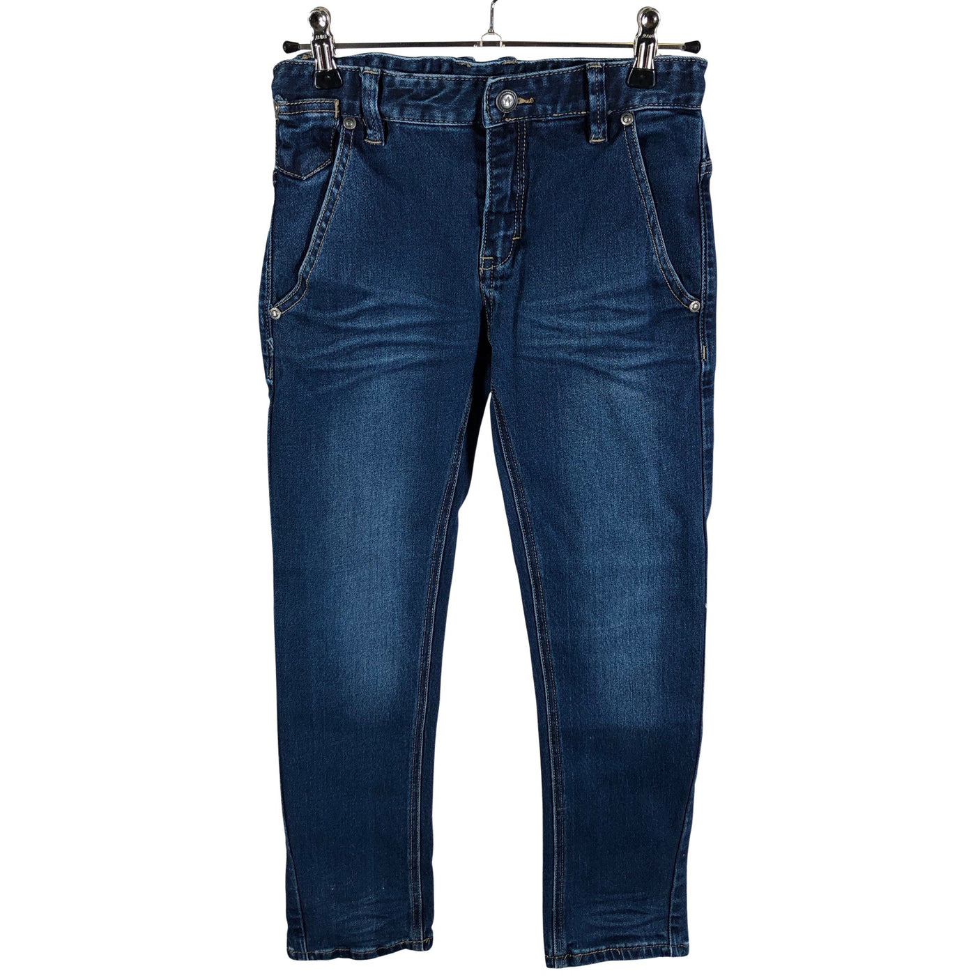 Unisex POMPdeLUX - Farkut, koko 128 - 134 - Sininen (1)