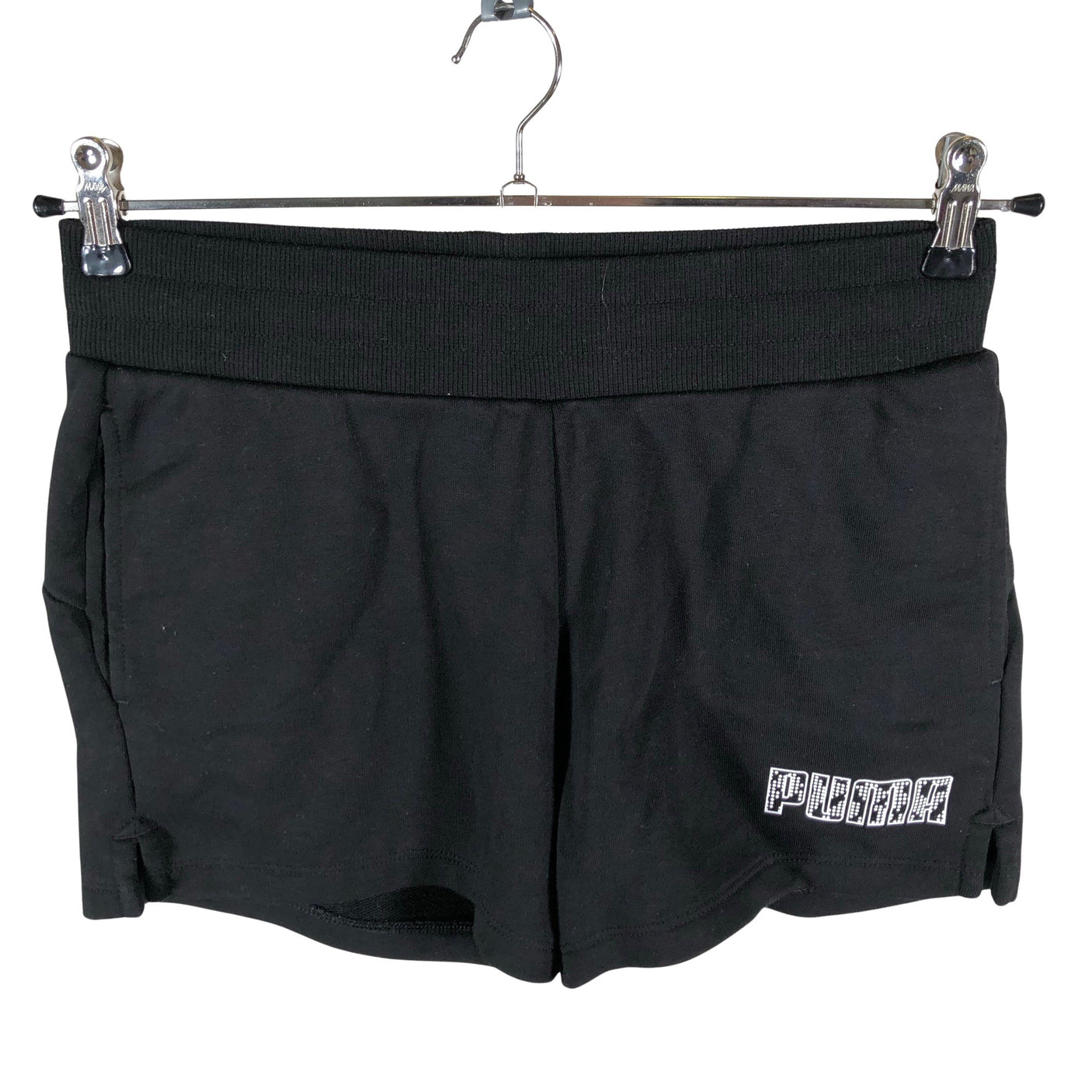 Naisten Puma - Collegeshortsit, koko 36 - Musta (1)