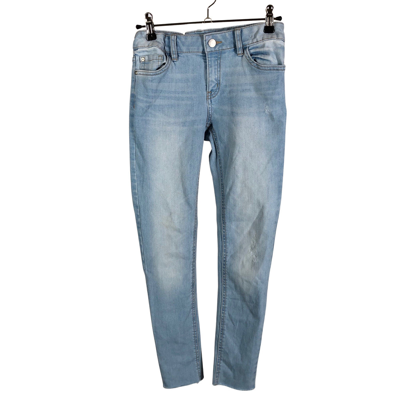 Tyttöjen Lindex - Farkut, koko 140 - 146 - Vaaleansininen (1)