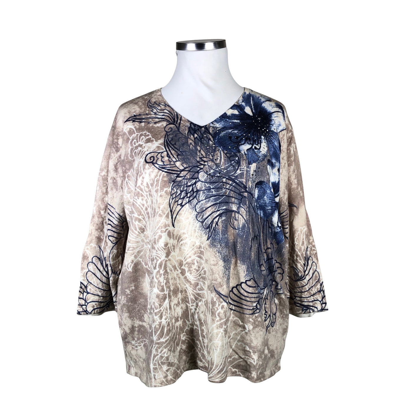 Naisten Gerry Weber - Neulepaita, koko 48 - Beige (1)