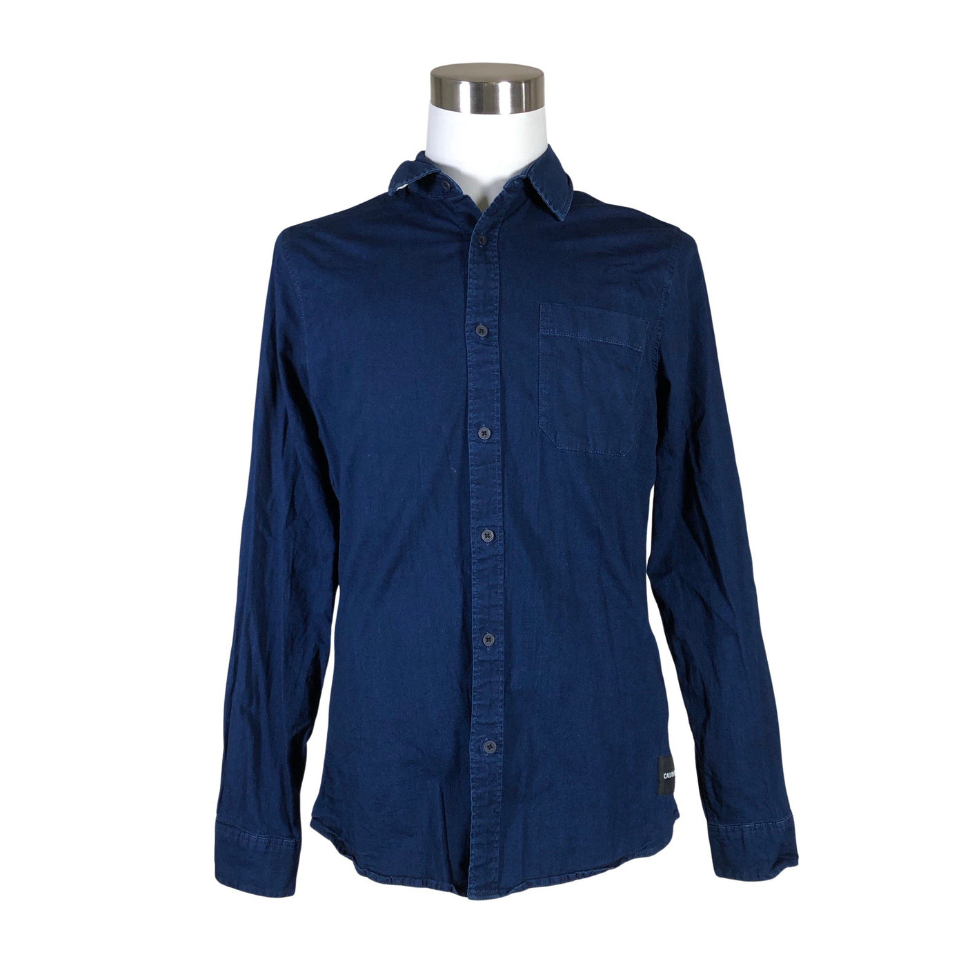 Miesten Calvin Klein Jeans - Kauluspaita, koko L - Sininen (1)