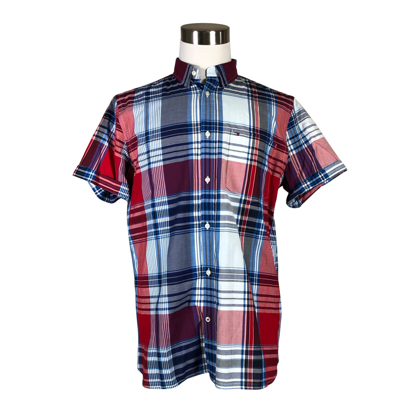 Miesten Tommy Hilfiger - Kauluspaita, koko L - Sininen (1)