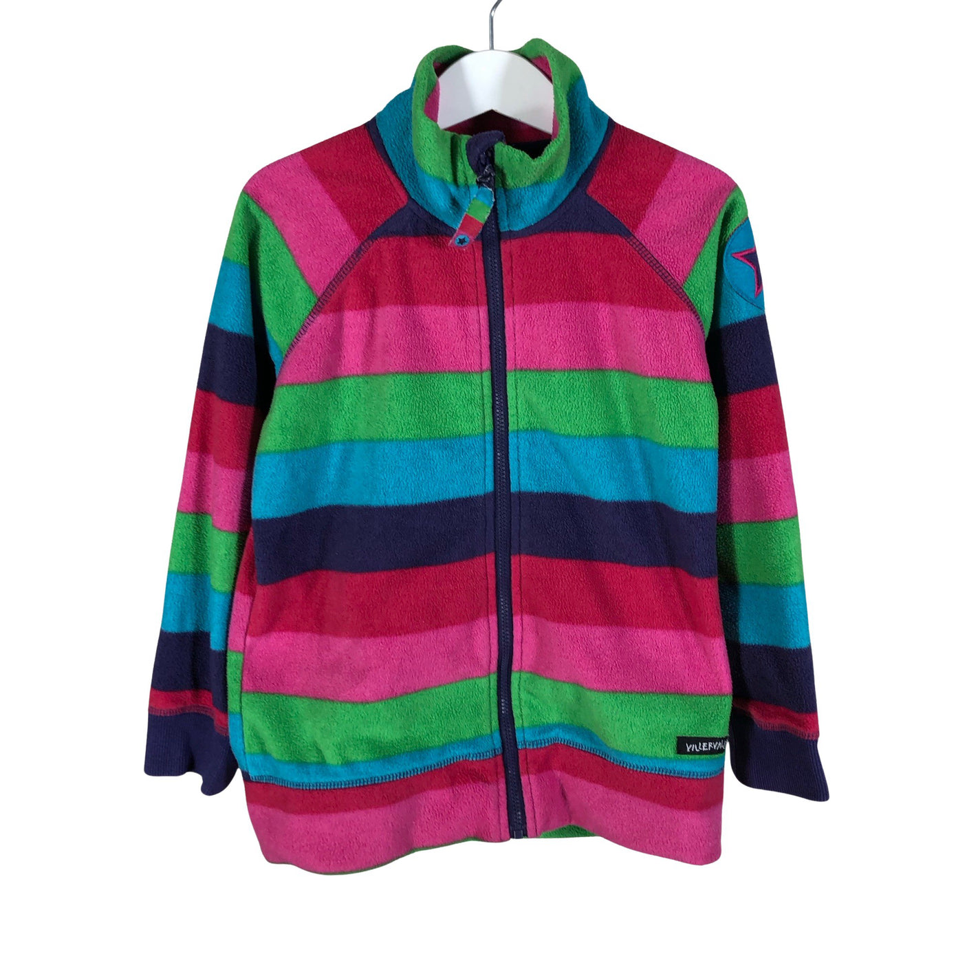 Unisex Kuoma - Fleecetakki, koko 116 - 122 - Violetti (1)