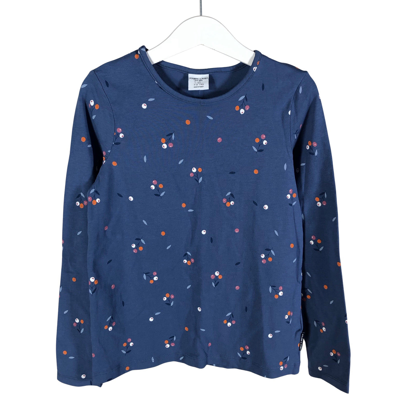 Unisex Polarn O. Pyret - Trikoopaita, koko 110 - 116 - Sininen (1)