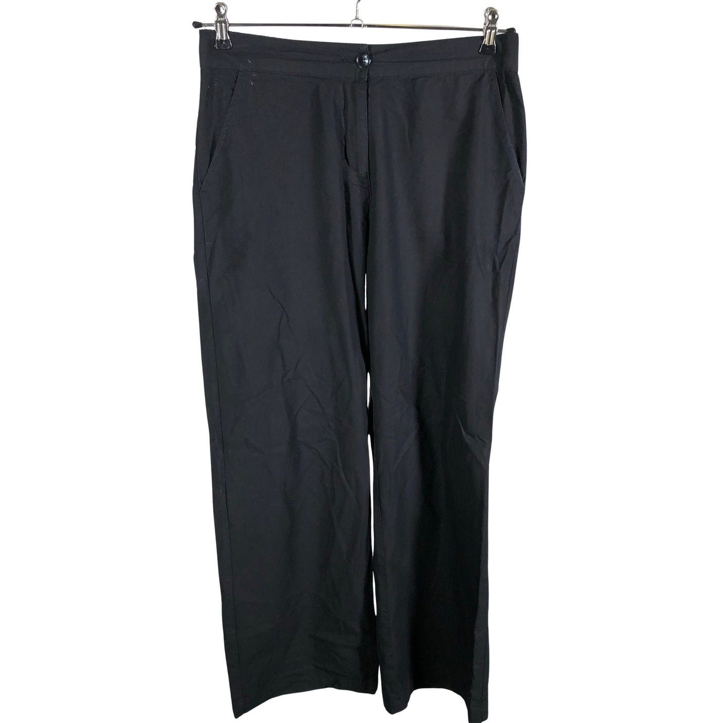 Naisten Makia - Kangashousut, koko 38 - Musta (1)