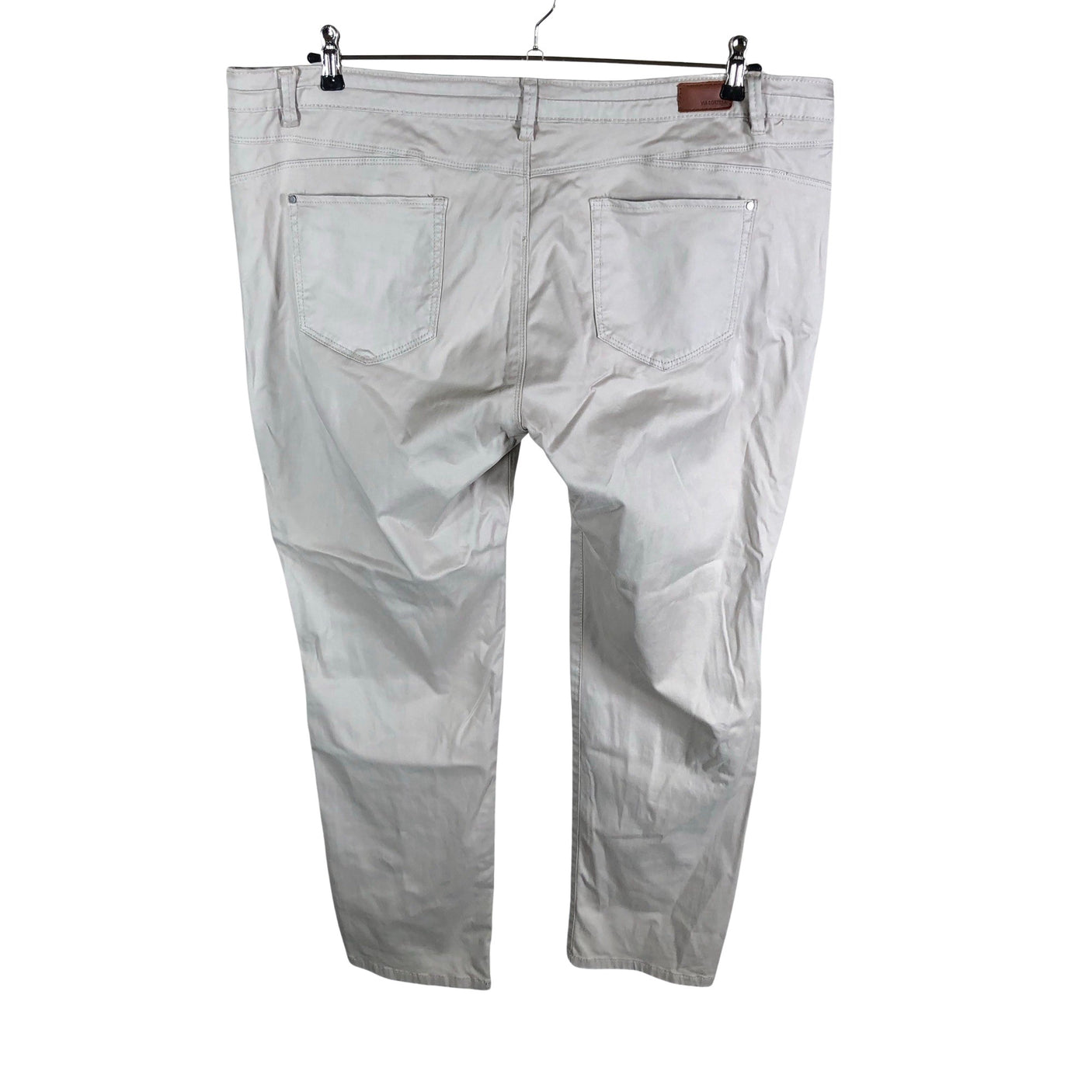 Naisten Via Cortesa - Farkut, koko 48 - Beige (2)