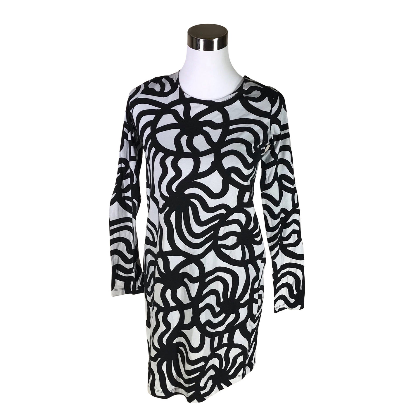 Naisten Marimekko - Trikootunika, koko 38 - Harmaa (1)