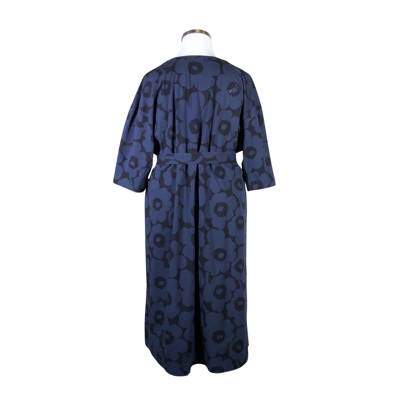 Naisten Marimekko - Trikoomekko, koko 44 - Sininen (2)