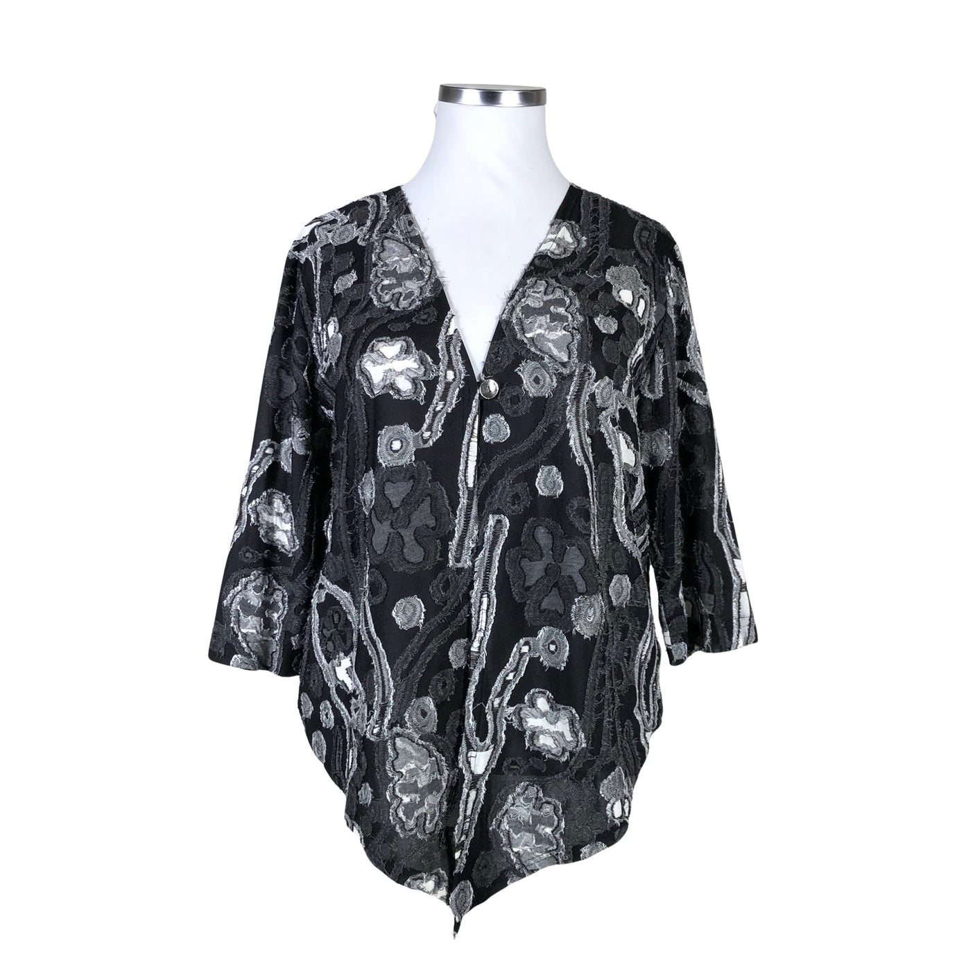 Naisten Fantesca - Neuletakki, koko 46 - Harmaa (1)