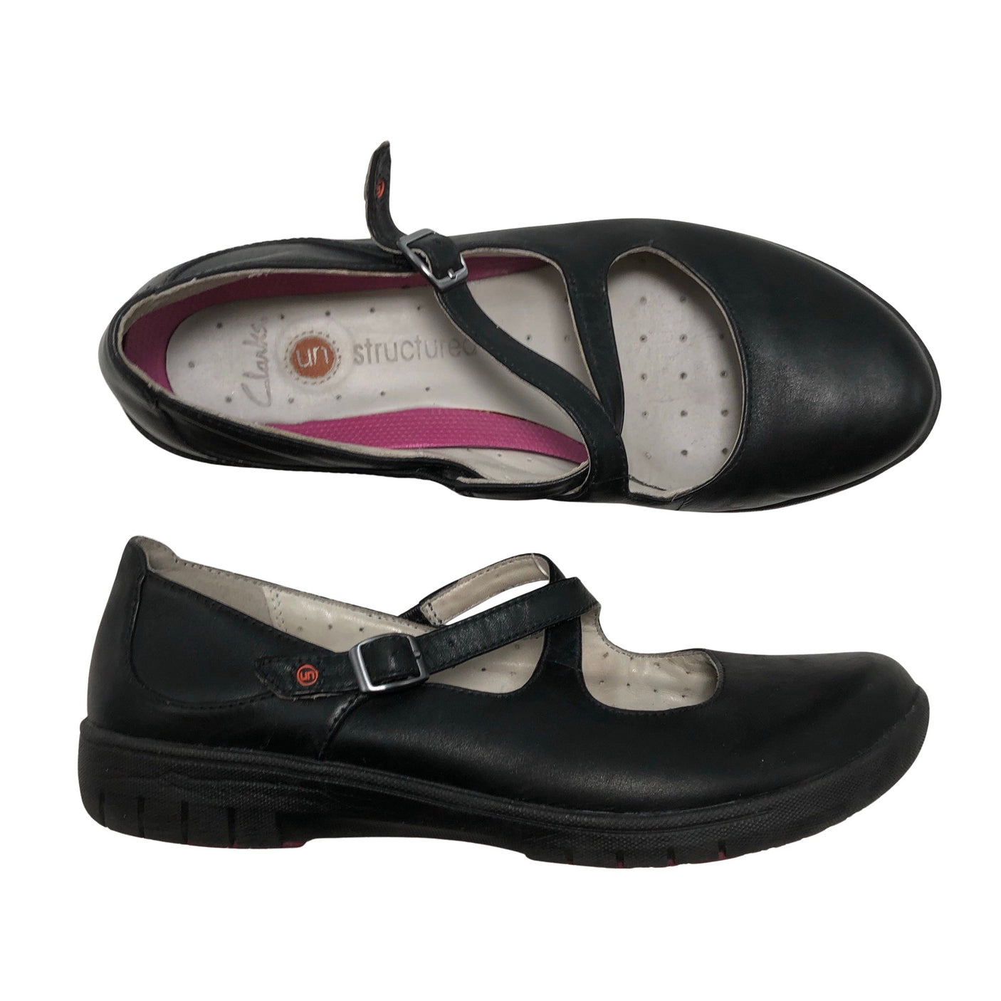 Naisten Clarks - Ballerinat, koko 38 - Musta (1)