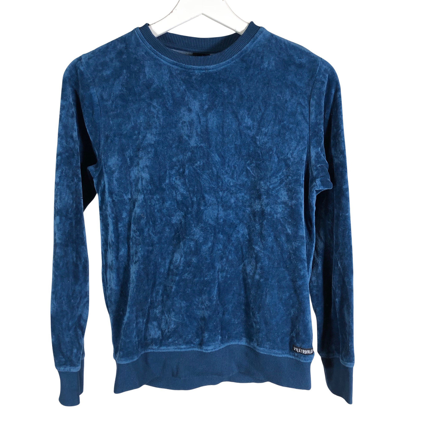 Unisex Villervalla - Collegepaita, koko 146 - 152 - Sininen (1)