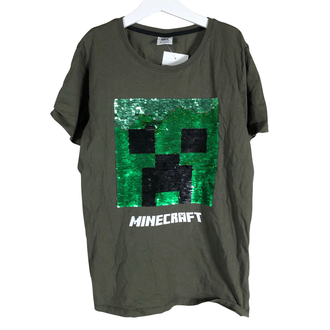 Unisex Lindex - T-paita, koko 146 - 152 - Vihreä (1)