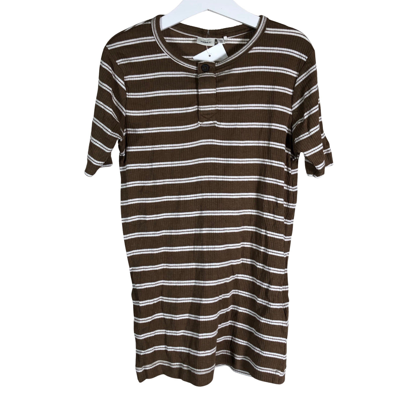 Unisex Name It - T-paita, koko 146 - 152 - Ruskea (1)