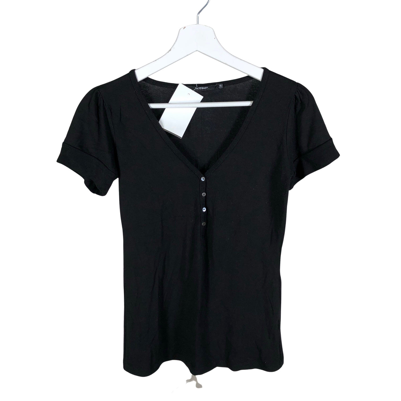 Naisten InWear - T-paita, koko 34 - Musta (1)