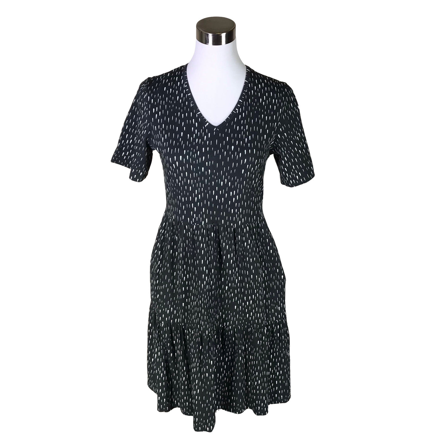 Naisten Versonpuoti - Trikoomekko, koko 36 - Musta (1)