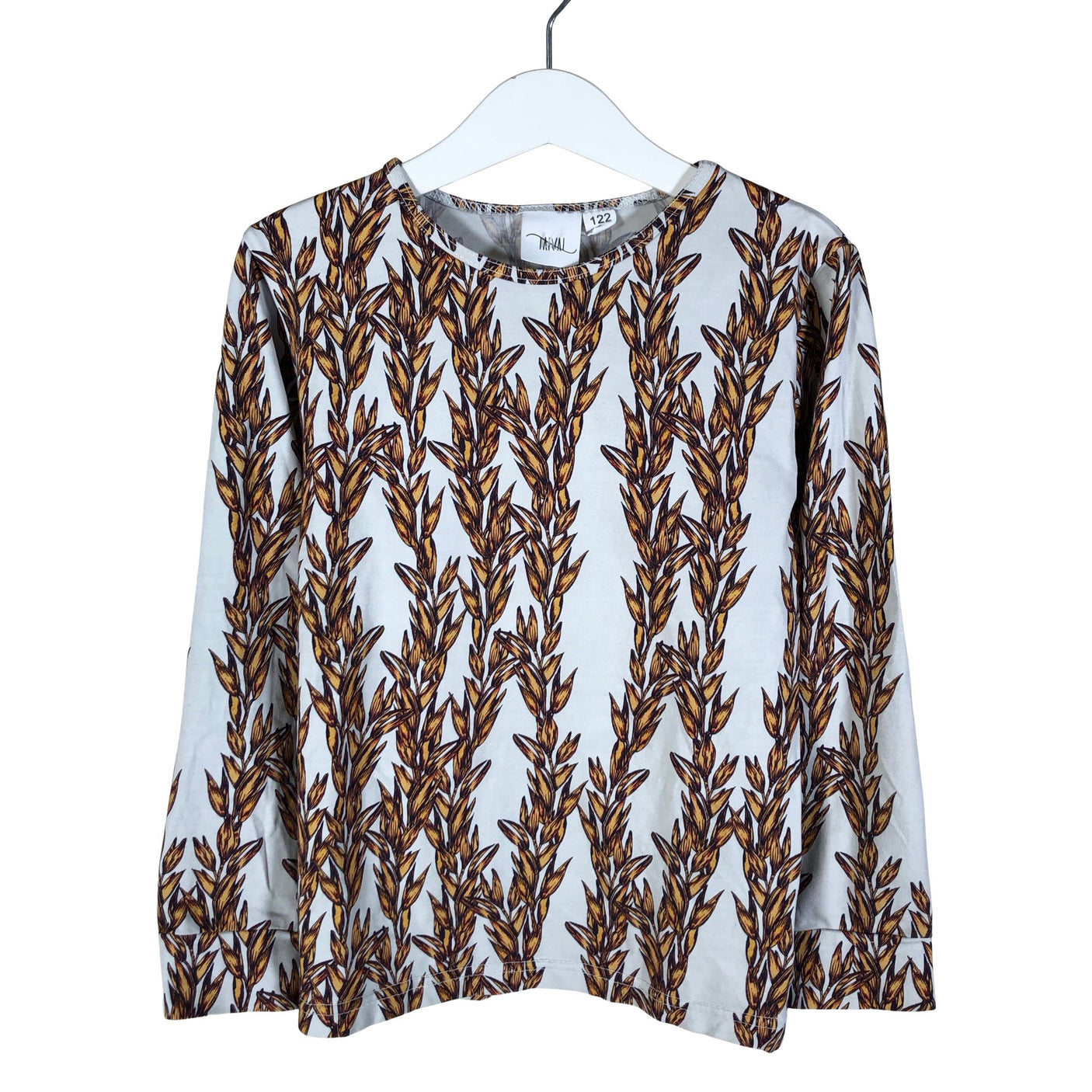 Unisex Taival - Trikoopaita, koko 122 - 128 - Valkoinen (1)