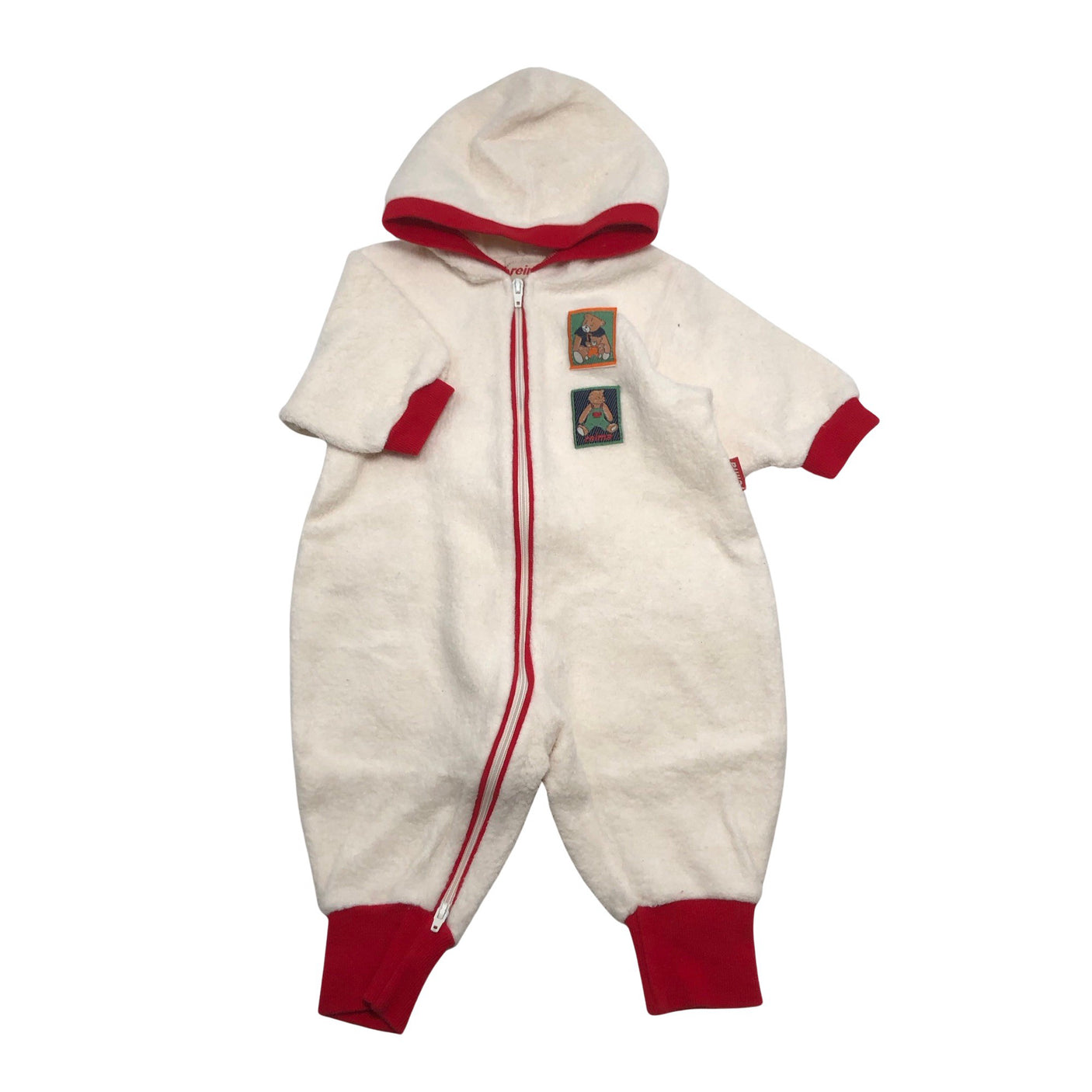 Unisex Reima - Fleecehaalari, koko 44 - 50 - Luonnonvalkoinen (1)
