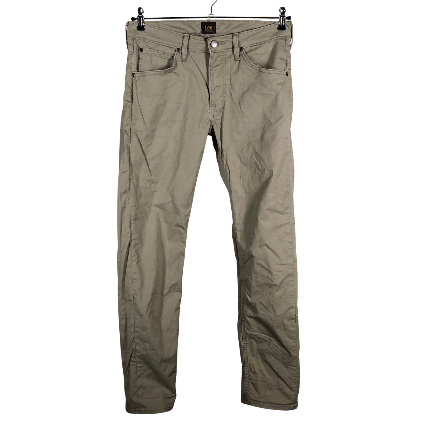 Miesten Lee - Farkut, koko W32 - Beige (1)