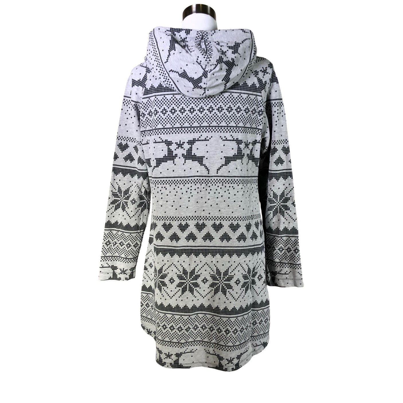 Naisten Handmade - Collegetunika, koko 40 - Harmaa (2)