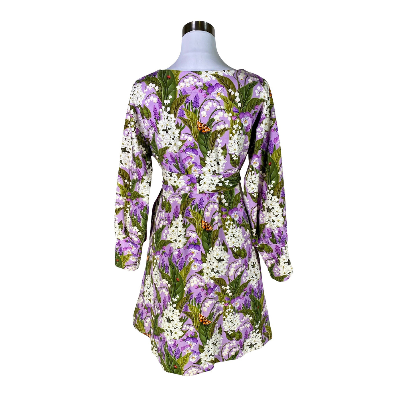 Naisten Design by Kieto - Collegemekko, koko 38 - Violetti (2)