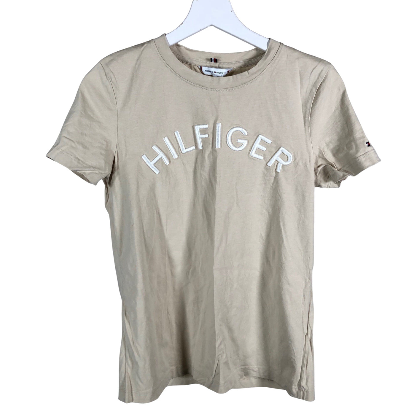 Naisten Tommy Hilfiger - T-paita, koko 36 - Beige (1)