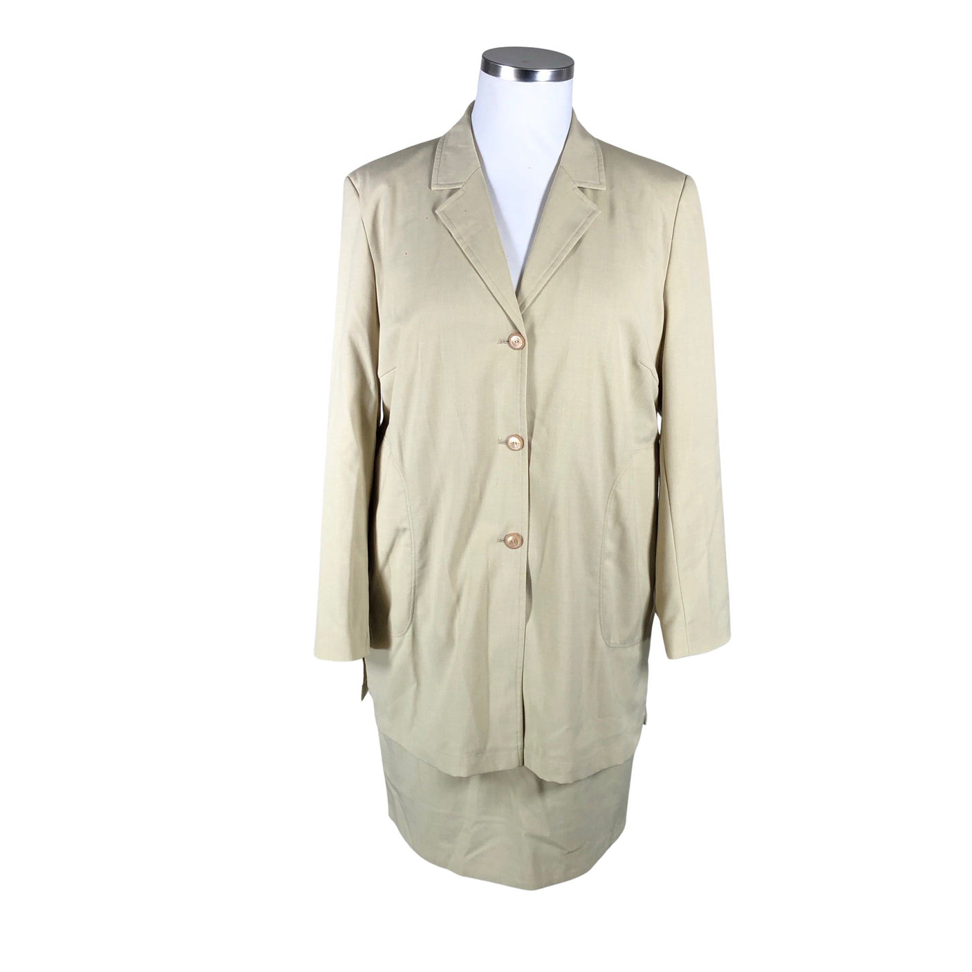 Naisten Choise - Jakkupuku, koko 42 - Beige (1)
