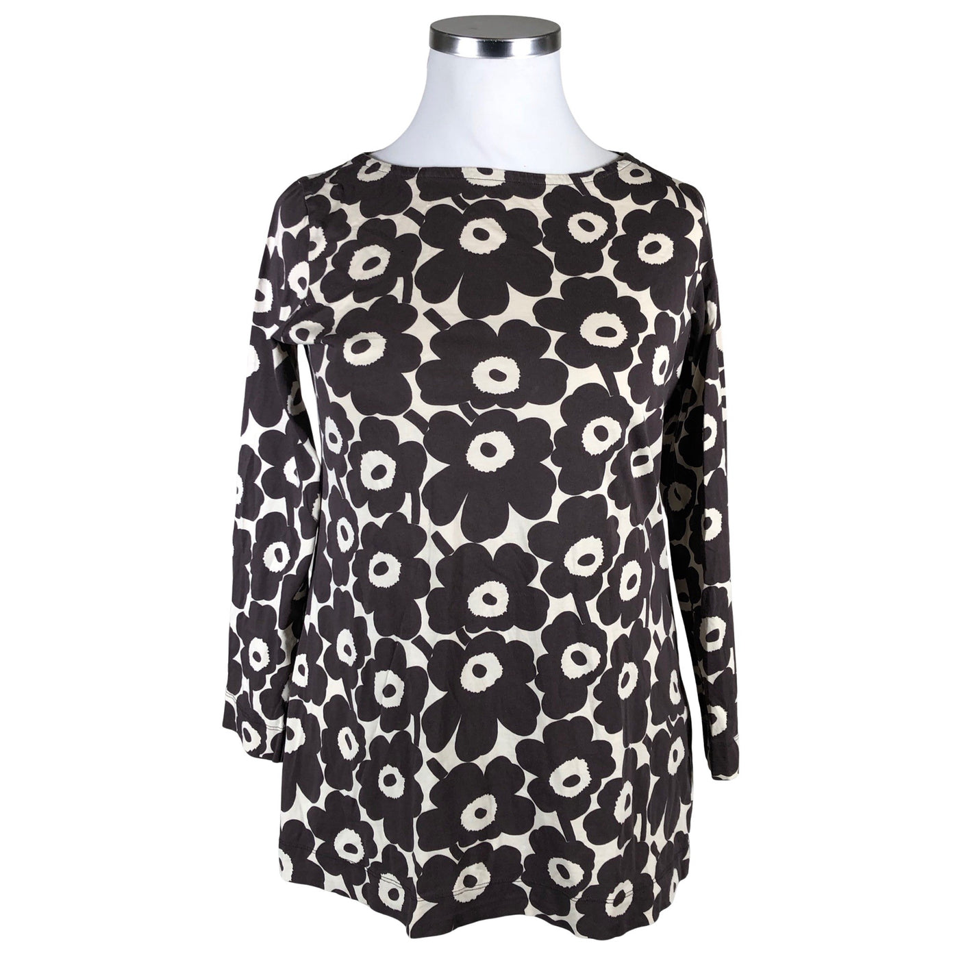 Naisten Marimekko - Trikootunika, koko 38 - Beige (1)