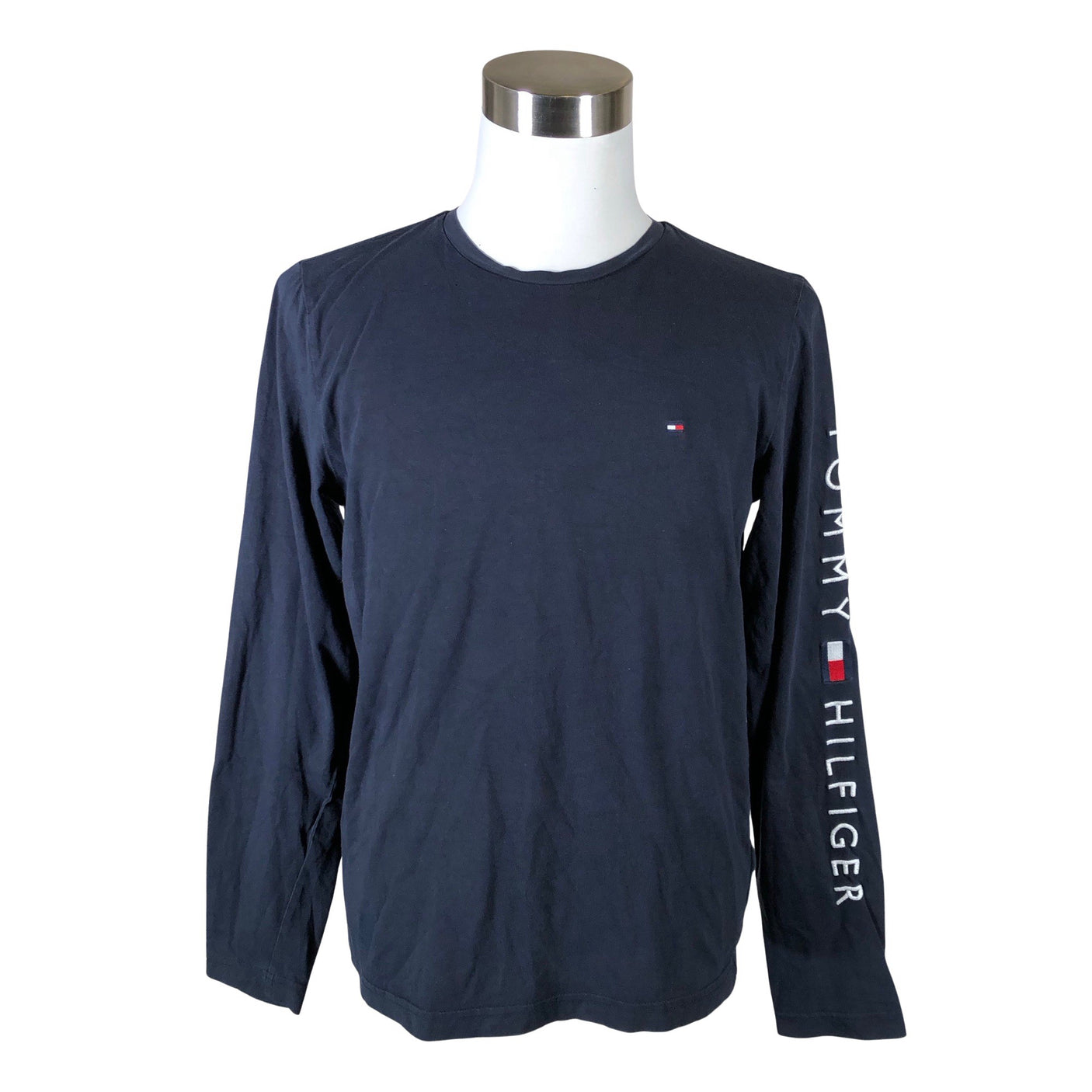 Miesten Tommy Hilfiger - Trikoopaita, koko L - Sininen (1)