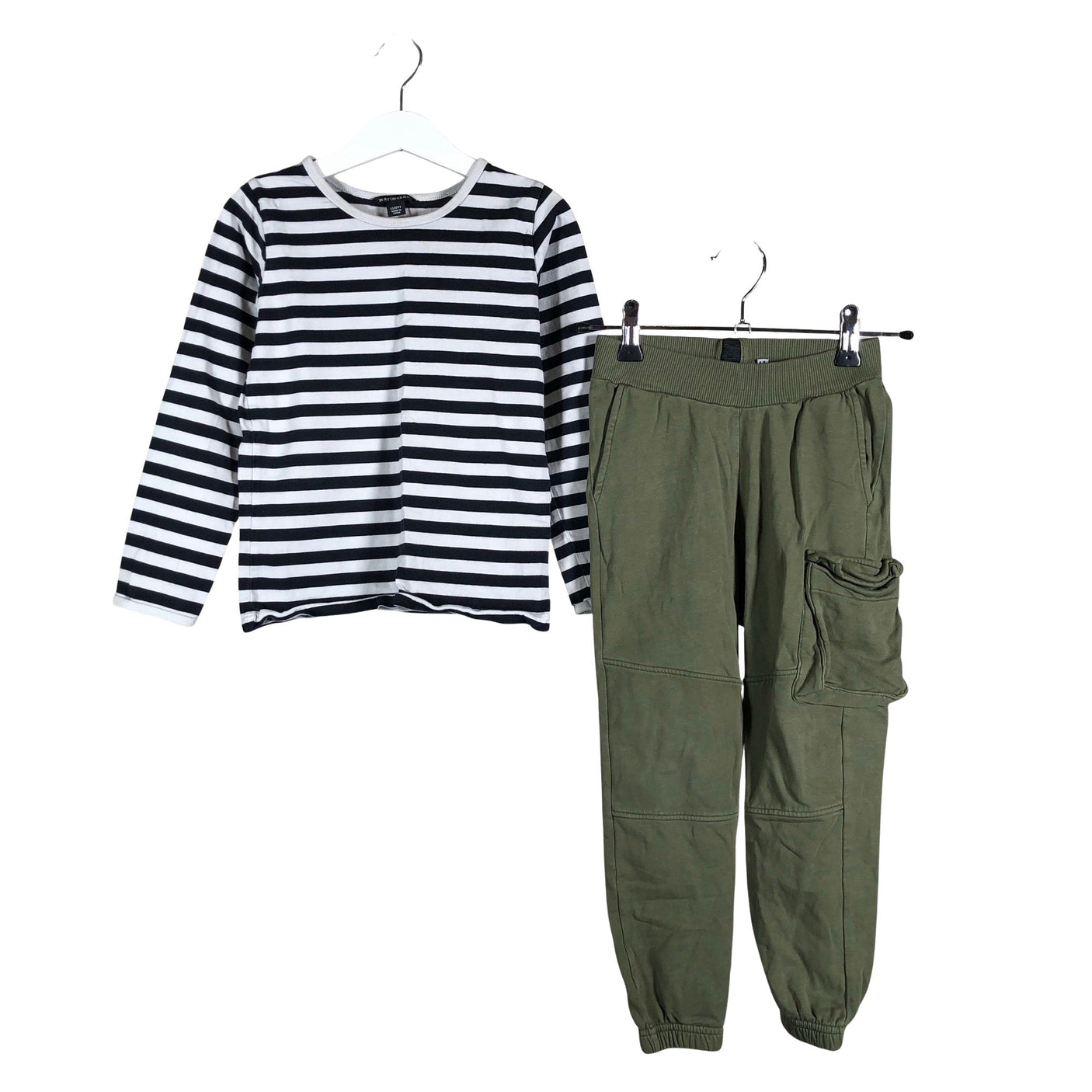 Poikien Marimekko - Trikoopaita, koko 110 - 116 - Musta (1)