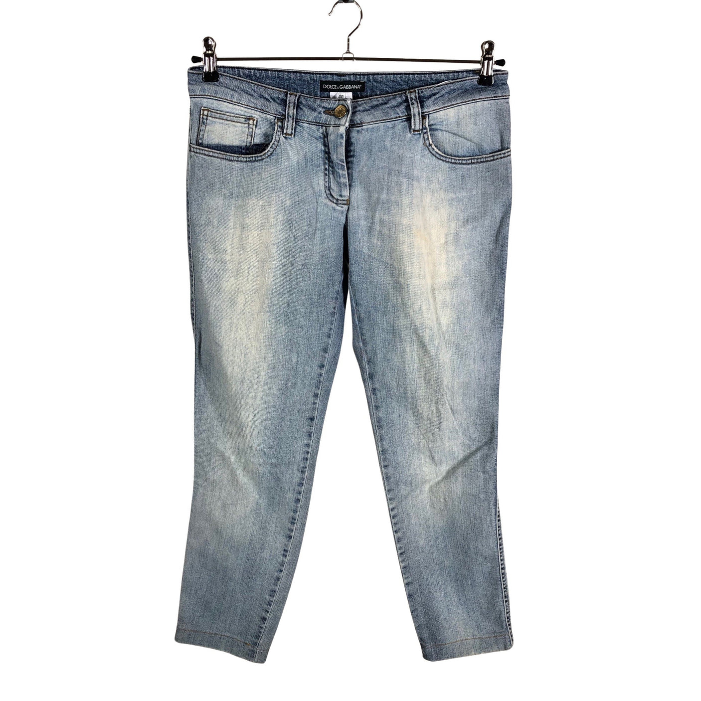 Naisten Dolce&Gabbana - Farkut, koko 36 - Vaaleansininen (1)