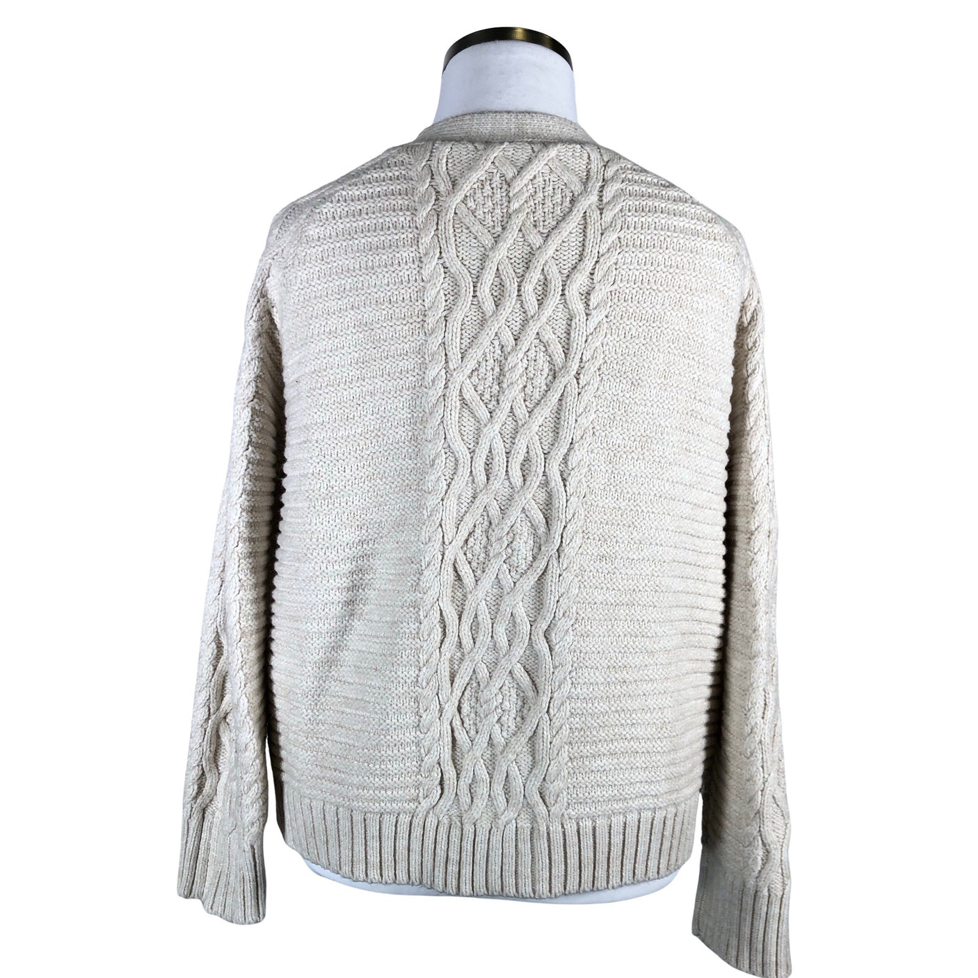 Naisten Gina Benotti - Neuletakki, koko 44 - Beige (2)