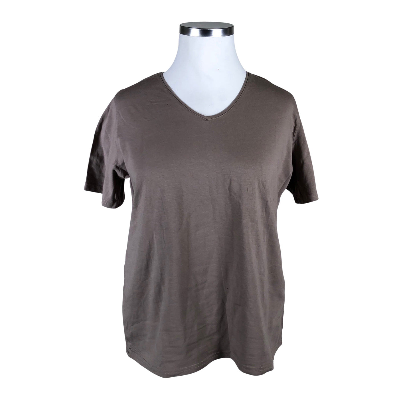 Naisten Nanso - T-paita, koko 50 - Ruskea (1)