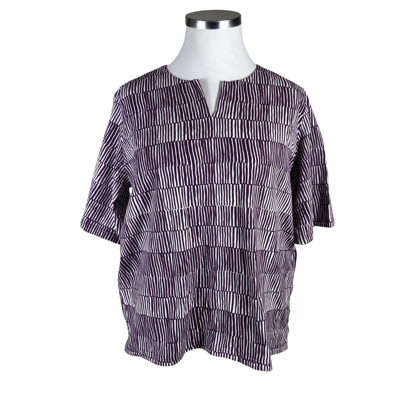 Naisten Nanso - T-paita, koko 48 - Violetti (1)