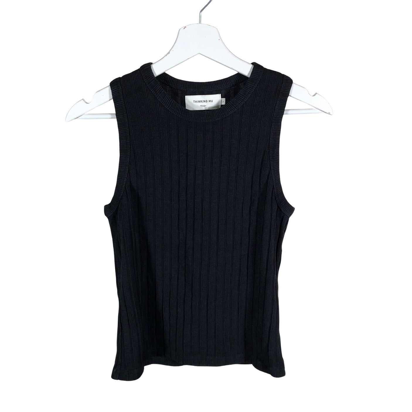 Naisten Thinking Mu - Trikootoppi, koko 40 - Musta (1)