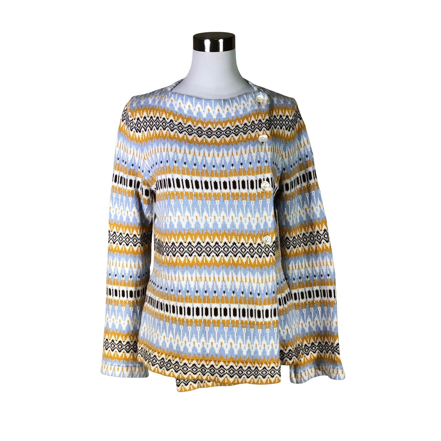 Naisten Jumperfabriken - Neuletakki, koko 40 - Vaaleansininen (1)