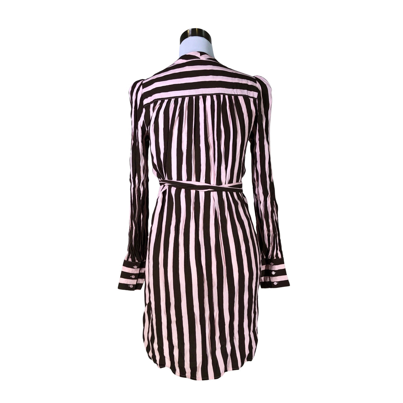 Naisten Selected - Sifonkimekko, koko 34 - Vaaleanpunainen (2)