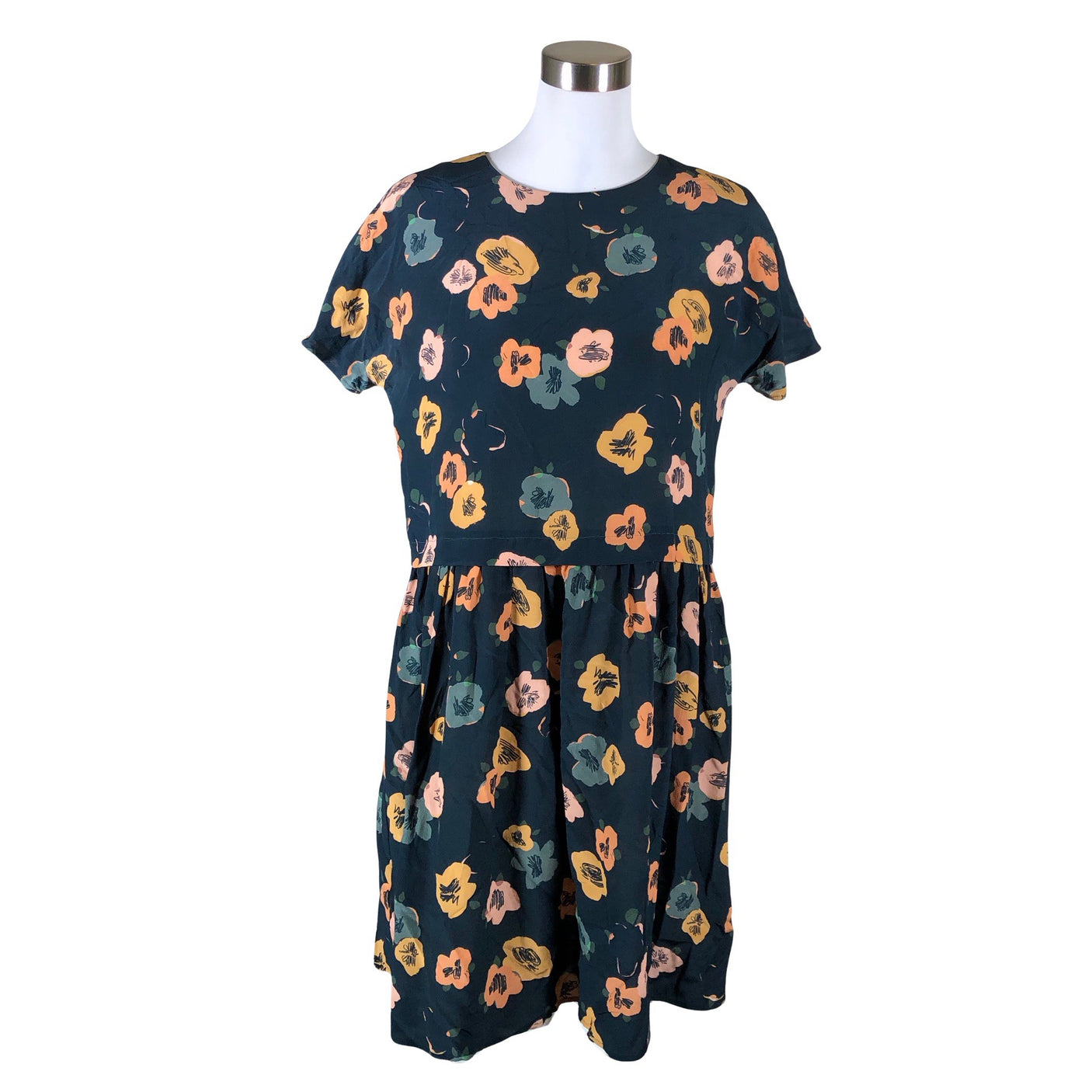 Naisten Samuji - Sifonkimekko, koko 40 - Sininen (1)