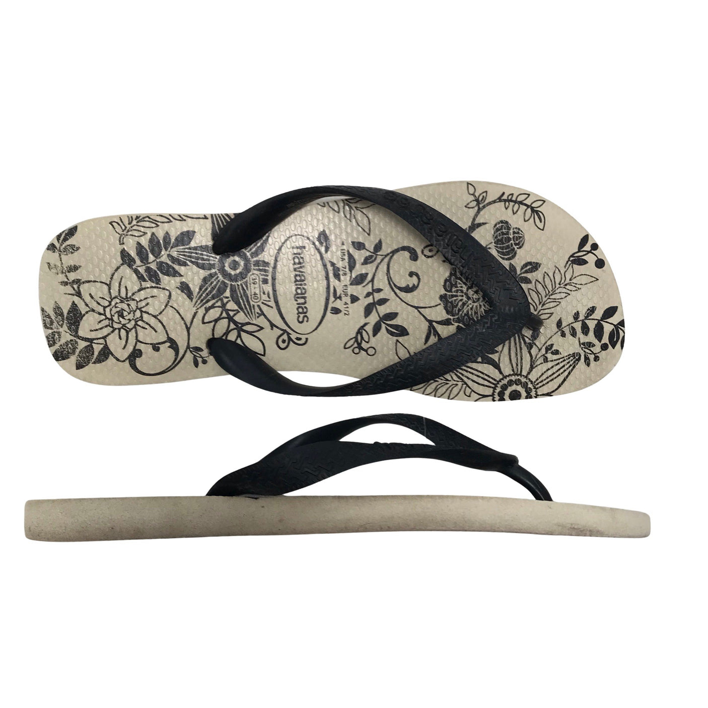 Naisten Havaianas - Rantasandaalit, koko 40 - Musta (1)