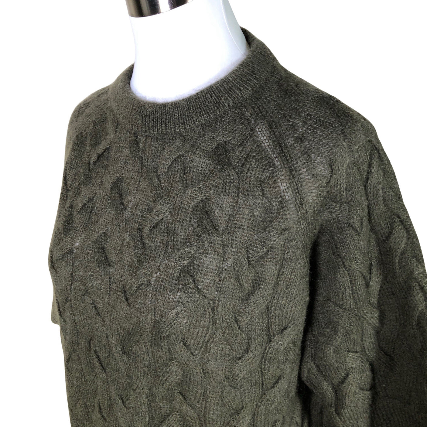 Naisten COS - Neuletunika, koko 38 - Vihreä (3)