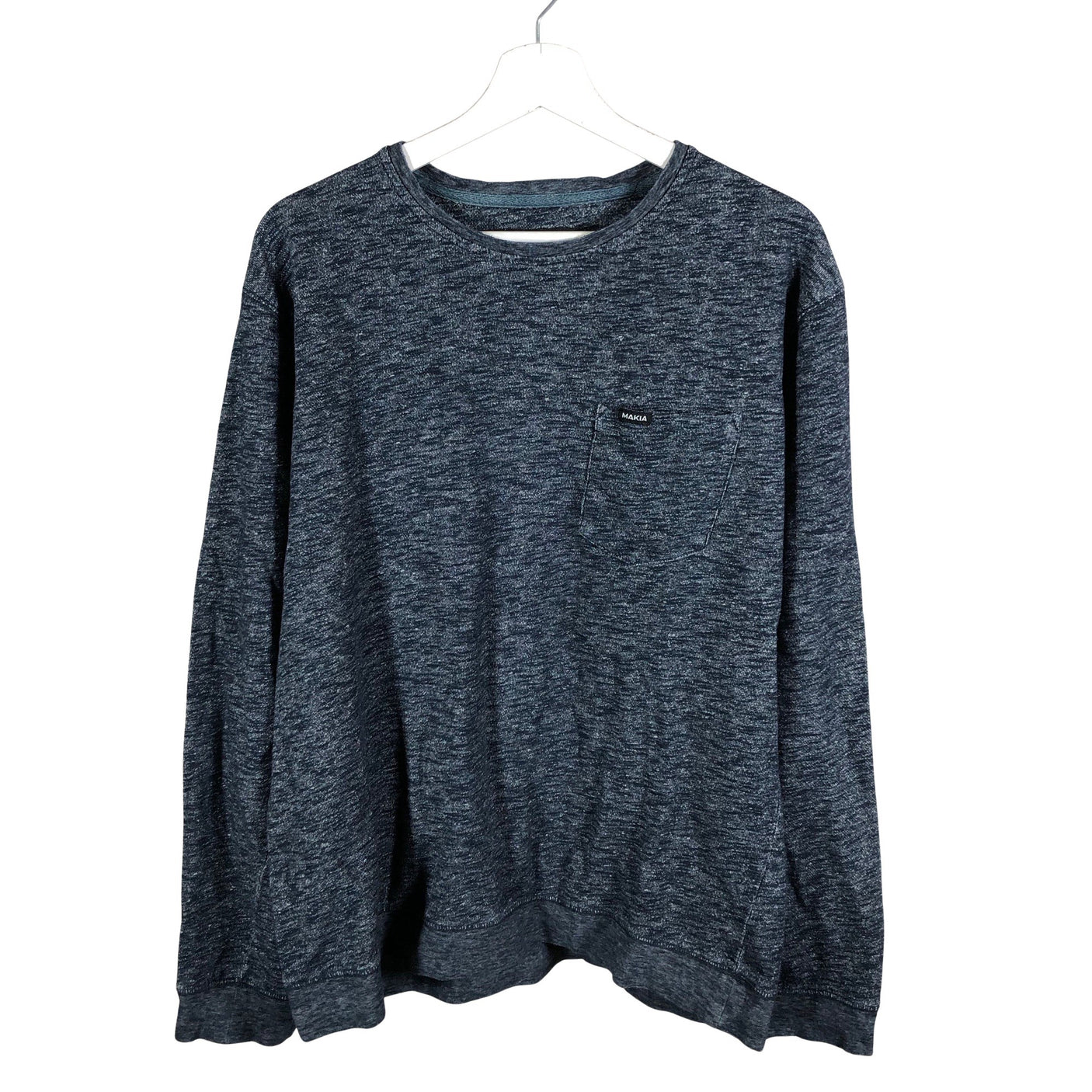 Miesten Makia - Collegepaita, koko XL - Sininen (1)