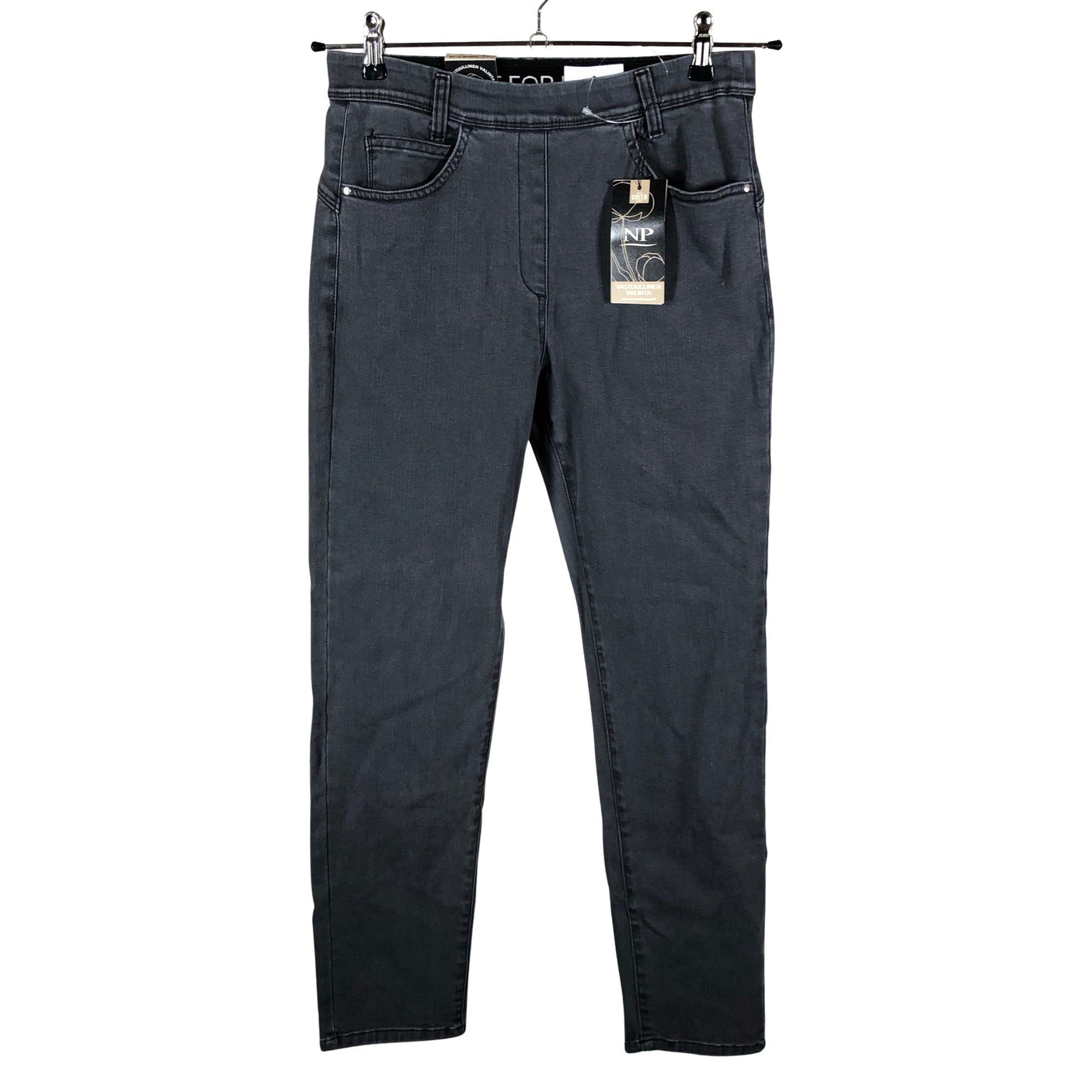 Naisten NP Collection - Farkut, koko 36 - Harmaa (1)